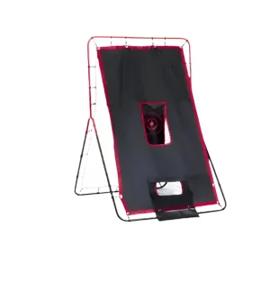 2-In-1 Baseball And Softball Rebounder Pitching Net