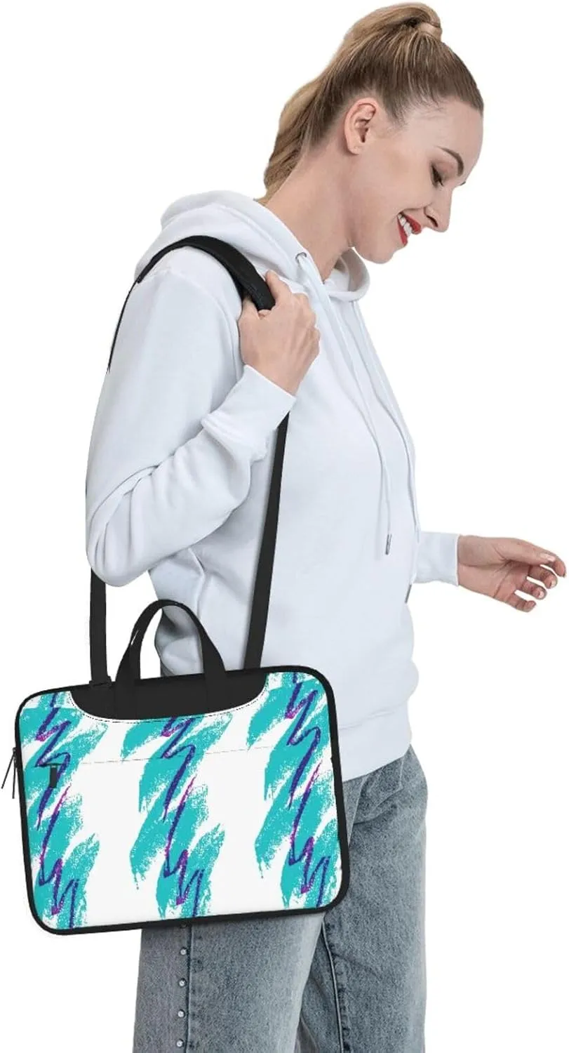 90's Cup Design Print Work Casual Office Laptop Shoulder Messenger Bag 13 inch 14 inch 15.6 inch