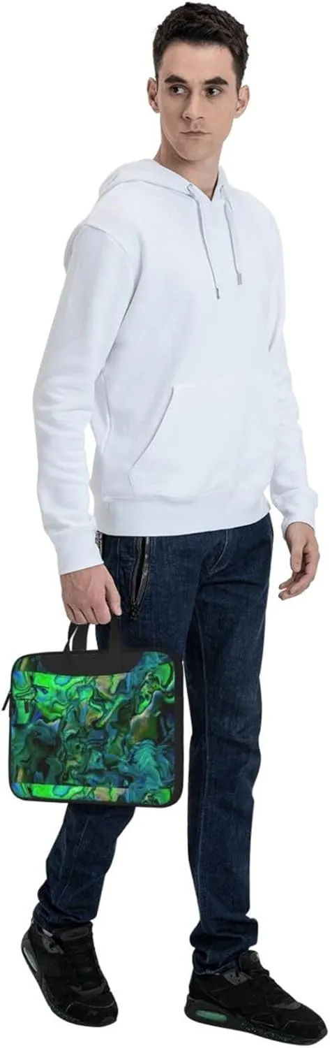 Abalone nacre Print Work Casual Office Laptop Shoulder Messenger Bag 13 inch 14 inch 15.6 inch