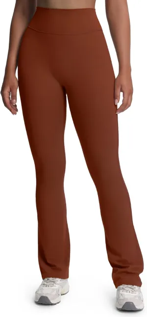Aoxjox Flare Leggings for Women Trinity Tummy Control High Waisted Wide Leg Yoga Pants 29"/31"/33"
