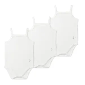 Baby Girl Undershirts - White