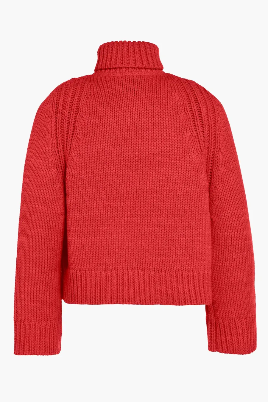 Beauty Long Sleeve Knit Sweater Flame