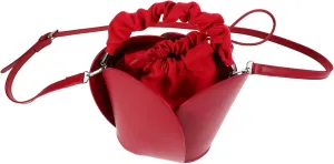 BESPORTBLE Small Bucket Bag Mini Crossbody Handbag Drawstring Closure Bag for Work Casual Evening