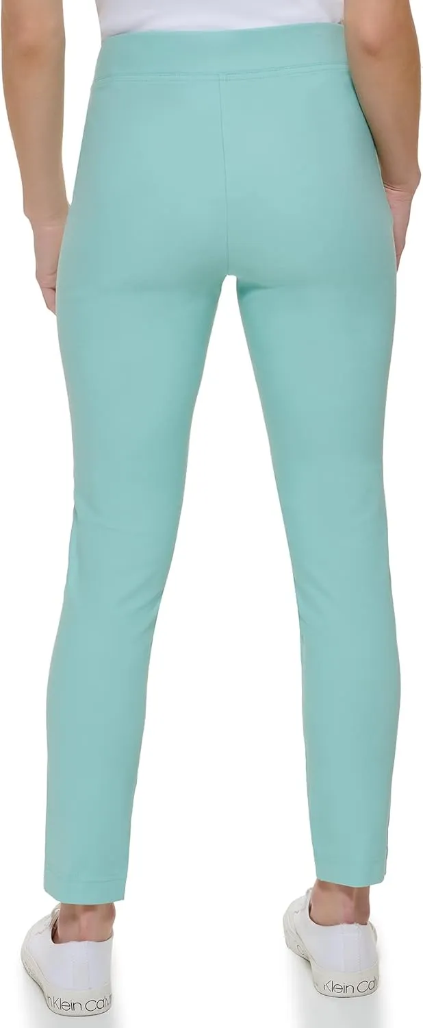 Calvin Klein Women's Everyday Ponte Fitted Pants
