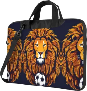 Cool Lion Print Work Casual Office Laptop Shoulder Messenger Bag 13 inch 14 inch 15.6 inch