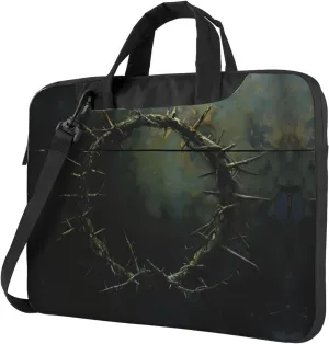 Crown of thorns Print Work Casual Office Laptop Shoulder Messenger Bag 13 inch 14 inch 15.6 inch