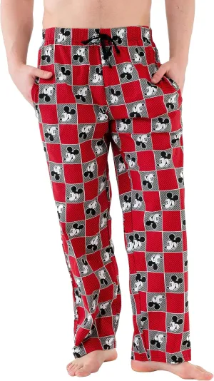 Disney Mickey Mouse Mens Mickey Mouse Lounge Pants