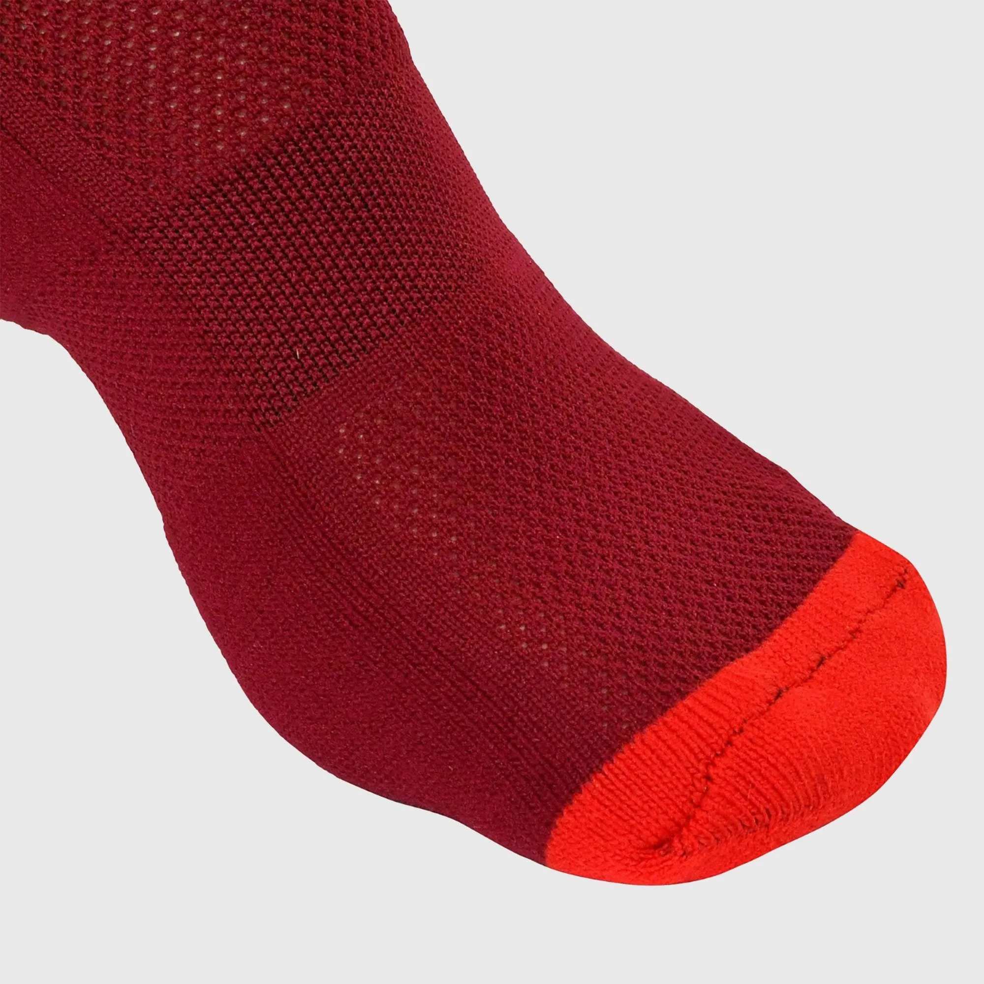 Fdx Maroon Compression Socks for Cycling & Running