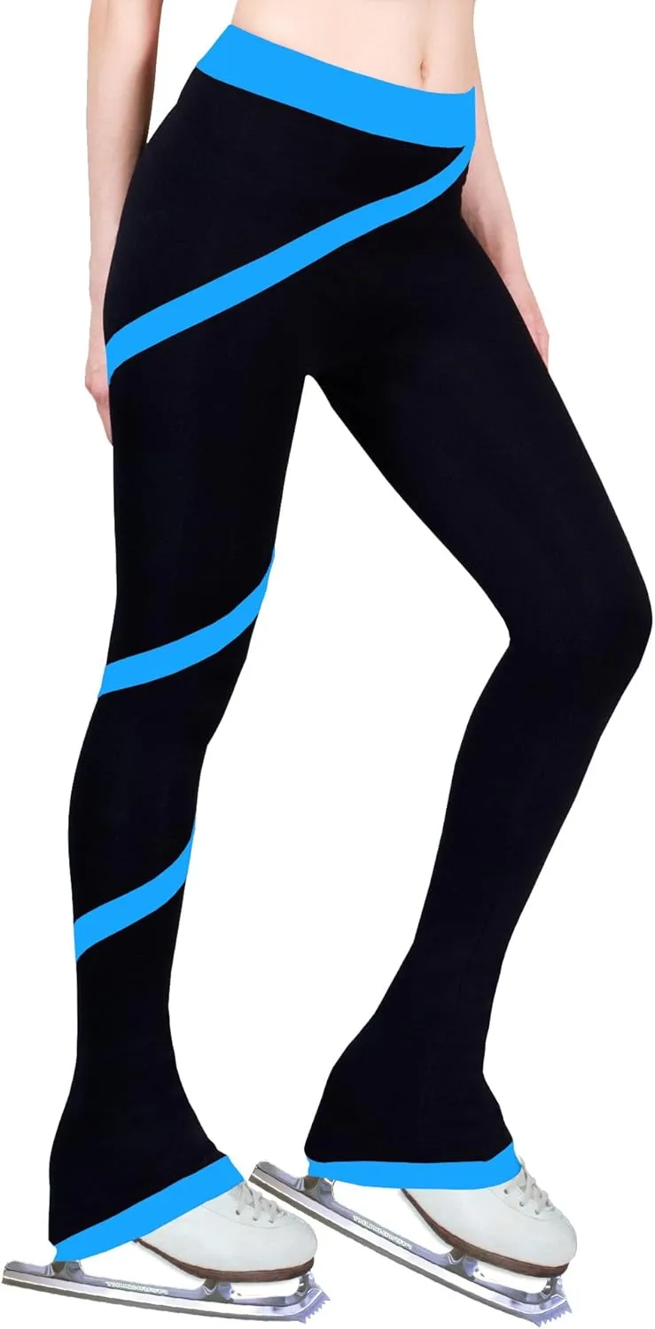 Figure Skating Spiral Polartec Polar Fleece Pants