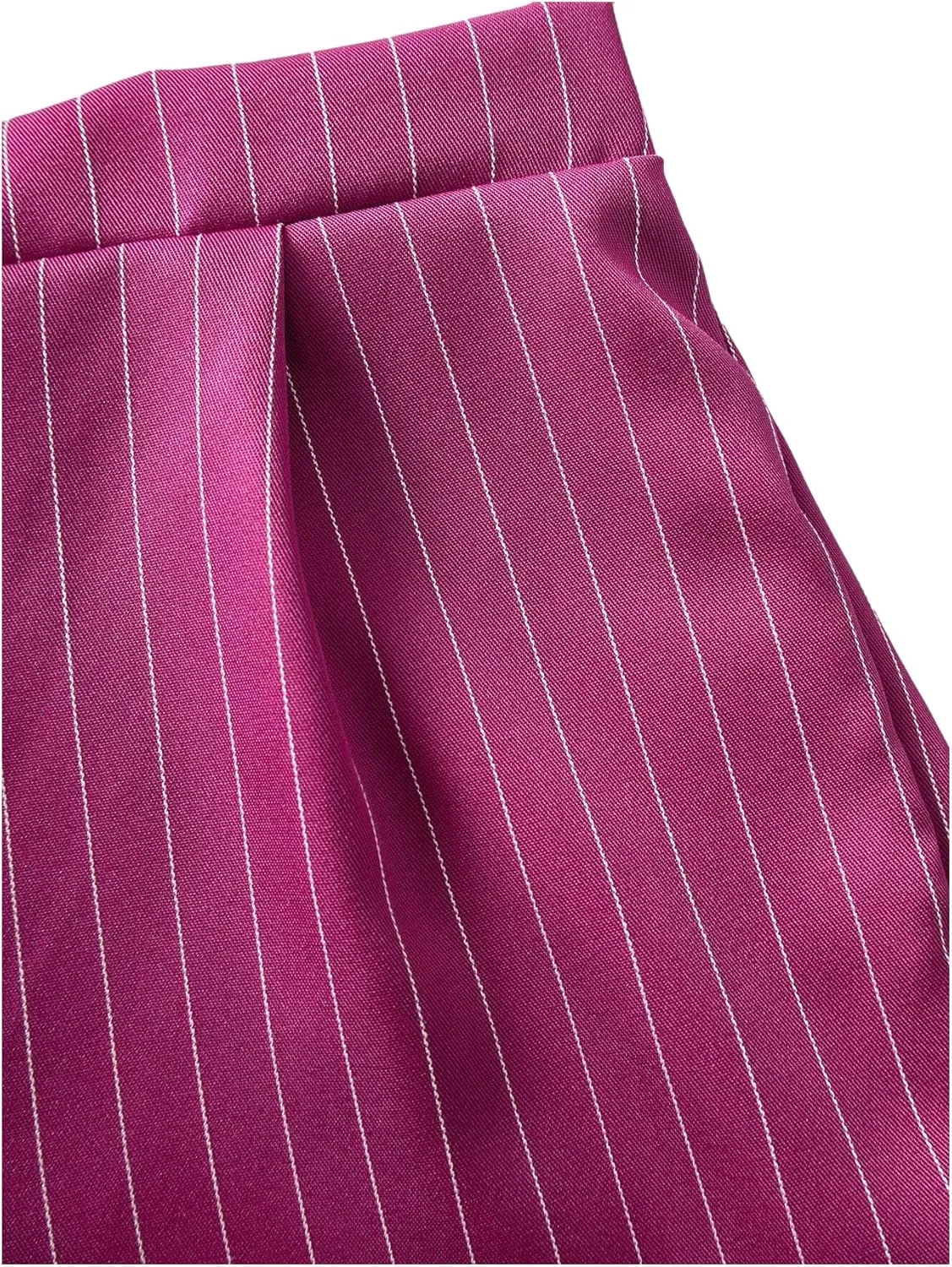 Floerns Girl's 2 Piece Outfits Elegant Striped Sleeveless Suit Vest & Long Elastic Casual Pants Set