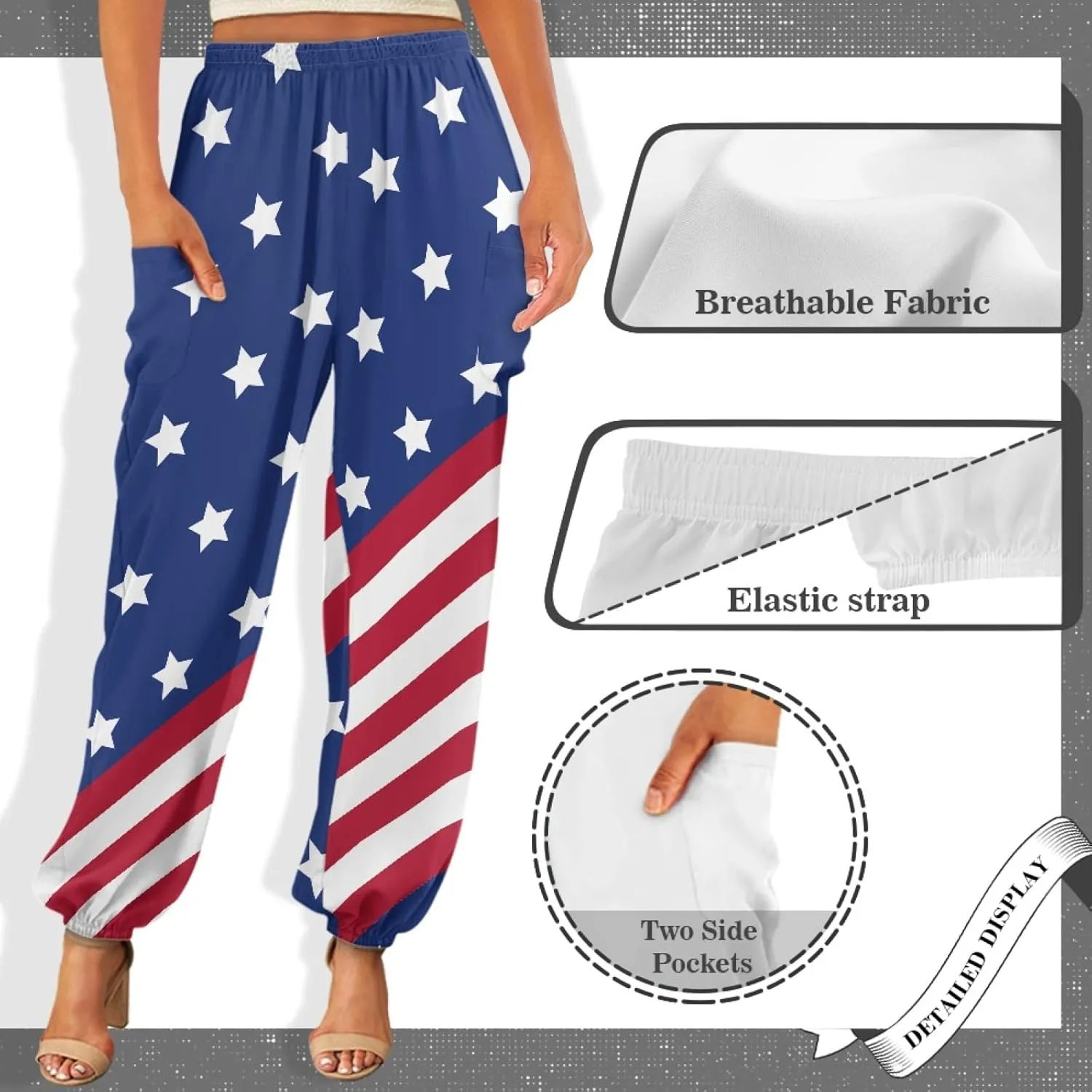 Forchrinse Red Galaxy Nebula Harem Pants for Women High Wiasted Flowy Yoga Jogger Loose Comfy Palazzo Pants Plus Size