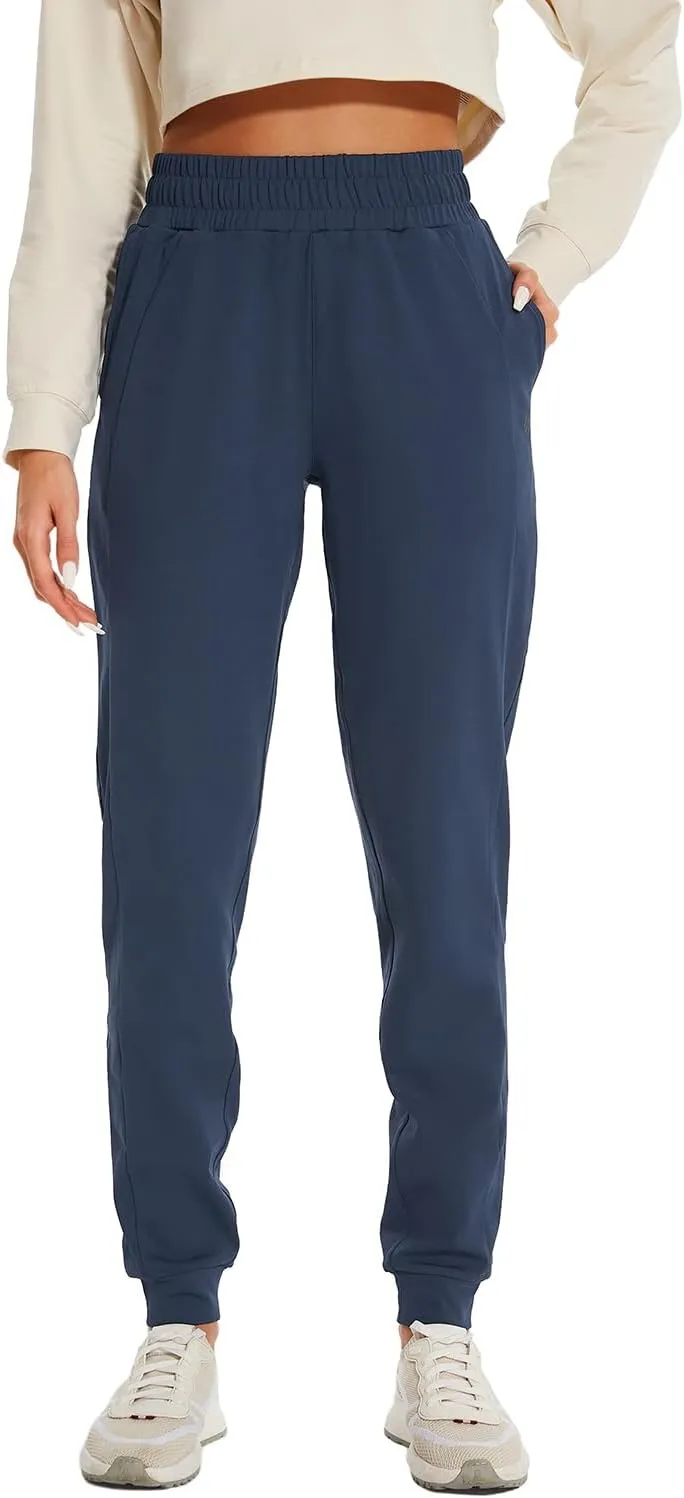 HOdo 32"/34"/36" Inseam Womens Tall Sweatpants Fleece Lined Long Joggers Workout Pants with Pockets