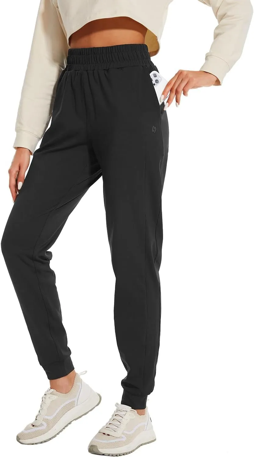 HOdo 32"/34"/36" Inseam Womens Tall Sweatpants Fleece Lined Long Joggers Workout Pants with Pockets