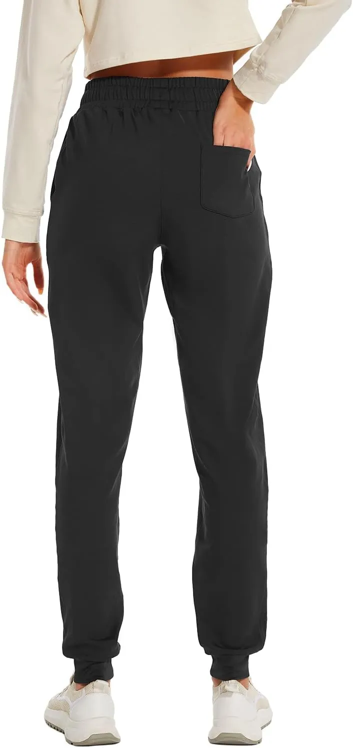 HOdo 32"/34"/36" Inseam Womens Tall Sweatpants Fleece Lined Long Joggers Workout Pants with Pockets