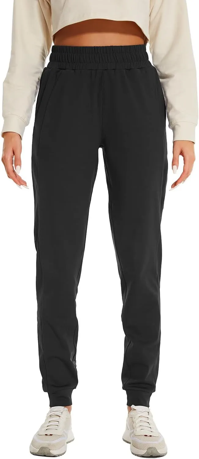 HOdo 32"/34"/36" Inseam Womens Tall Sweatpants Fleece Lined Long Joggers Workout Pants with Pockets