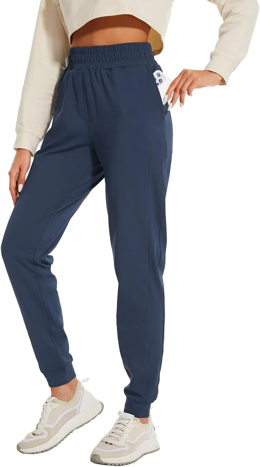 HOdo 32"/34"/36" Inseam Womens Tall Sweatpants Fleece Lined Long Joggers Workout Pants with Pockets