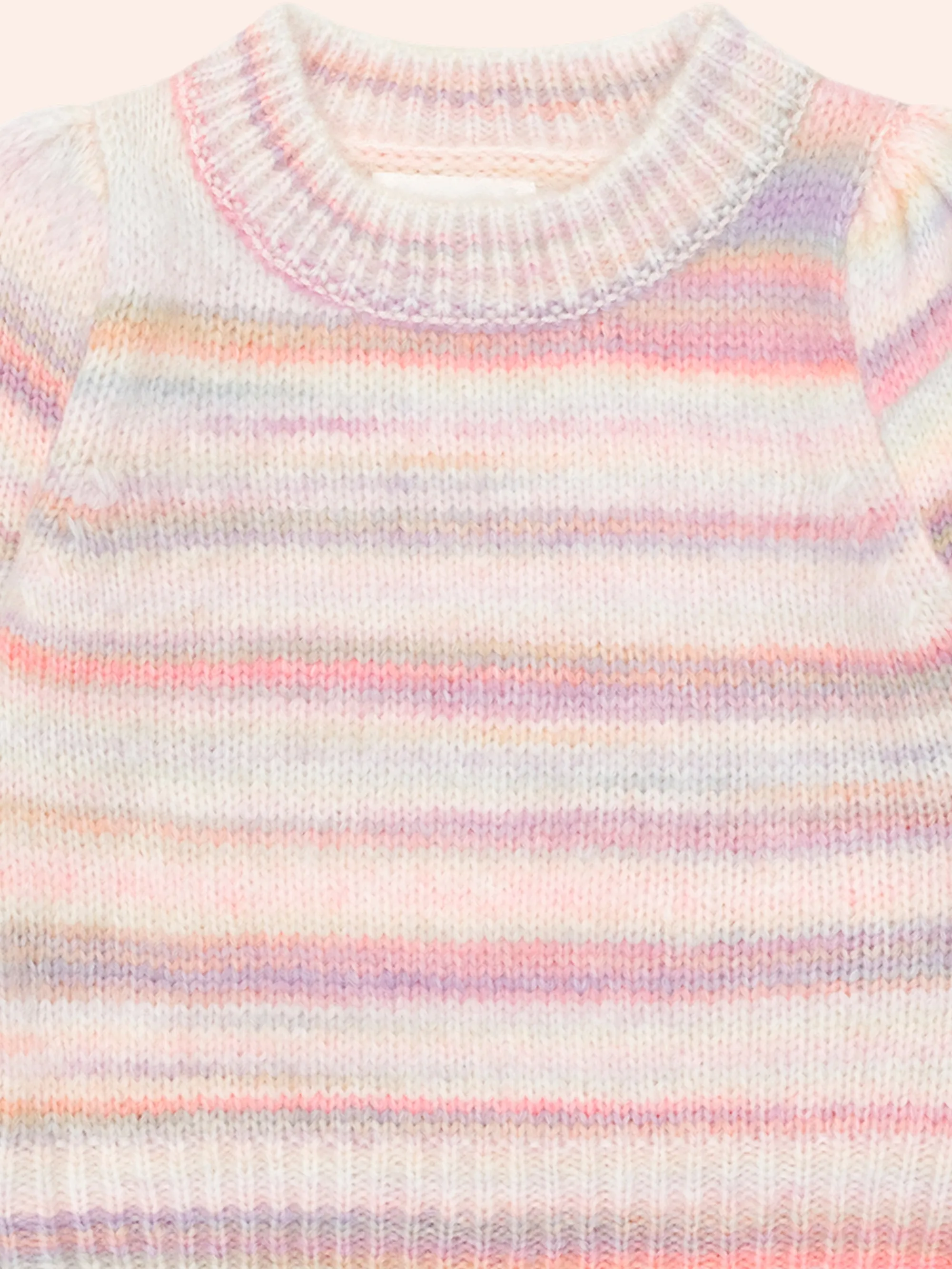 Huxbaby Rainbow Puff Jumper