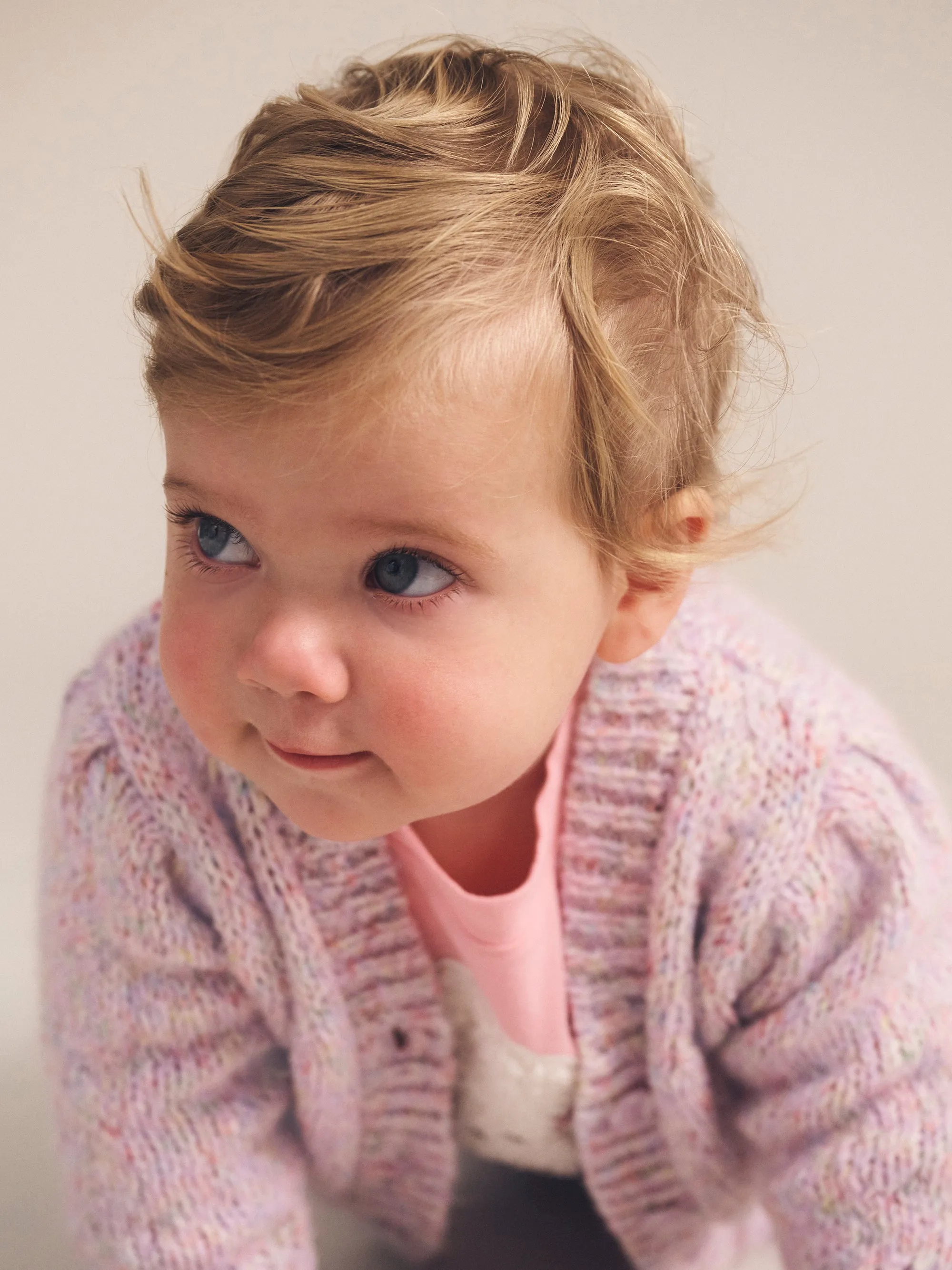Huxbaby Rainbow Sprinkles Boxy Cardi