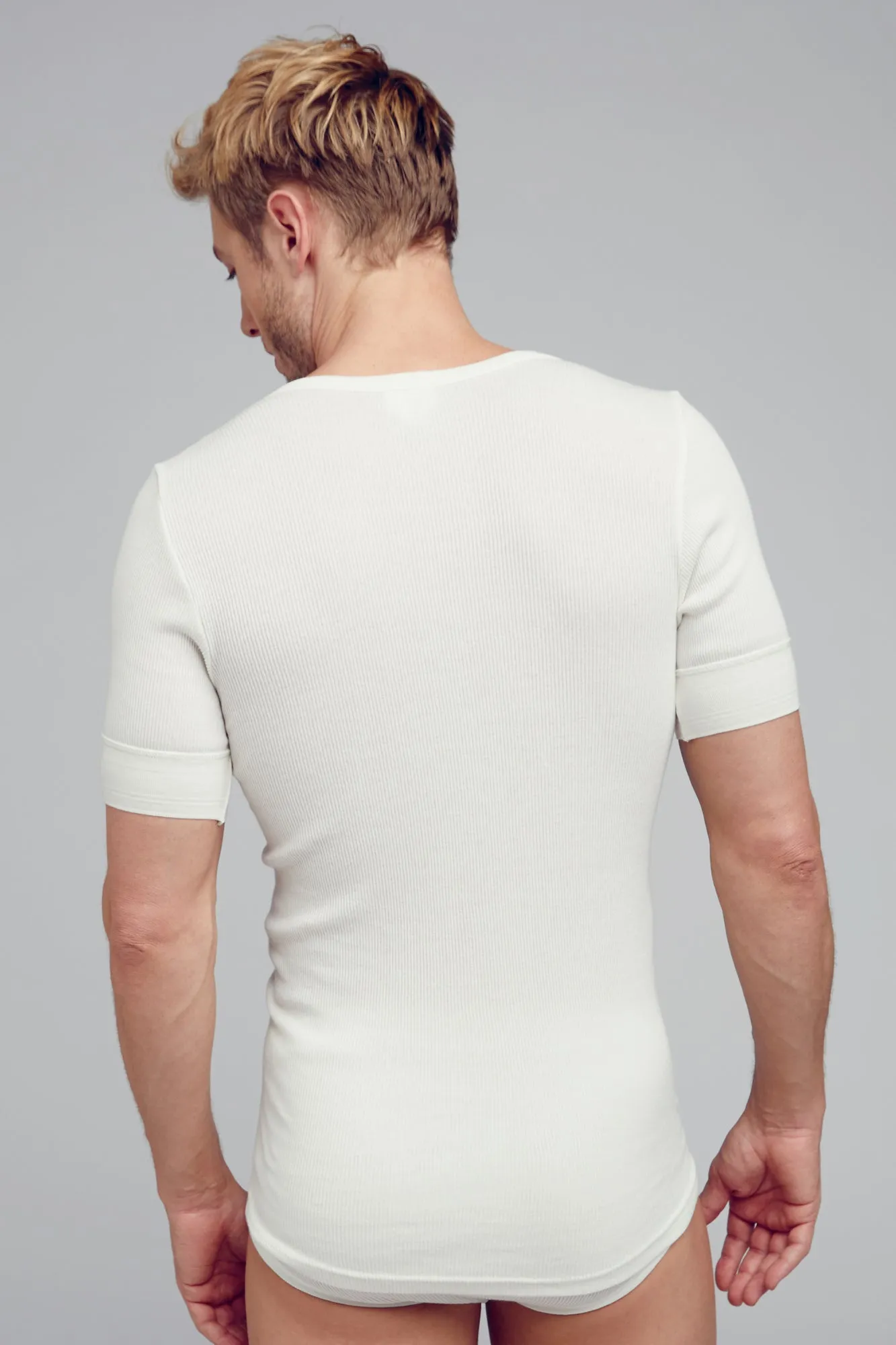 Jockey® Classic Cotton Rib Shortsleeve Shirt
