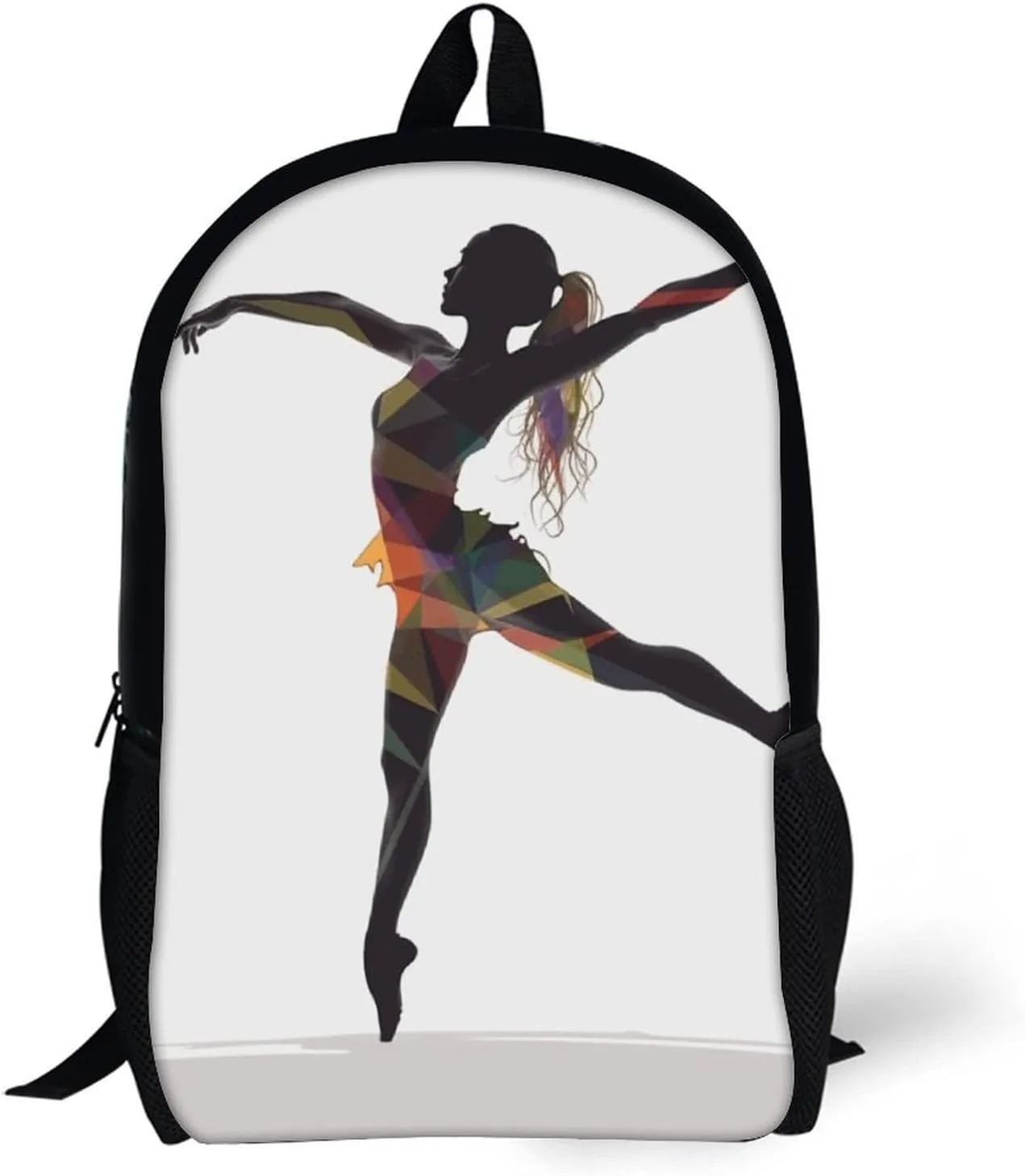 Laptop Backpack for Men 17 Inch A Dancer Work Casual Backpack Lightweight Travel Shoulder Bag