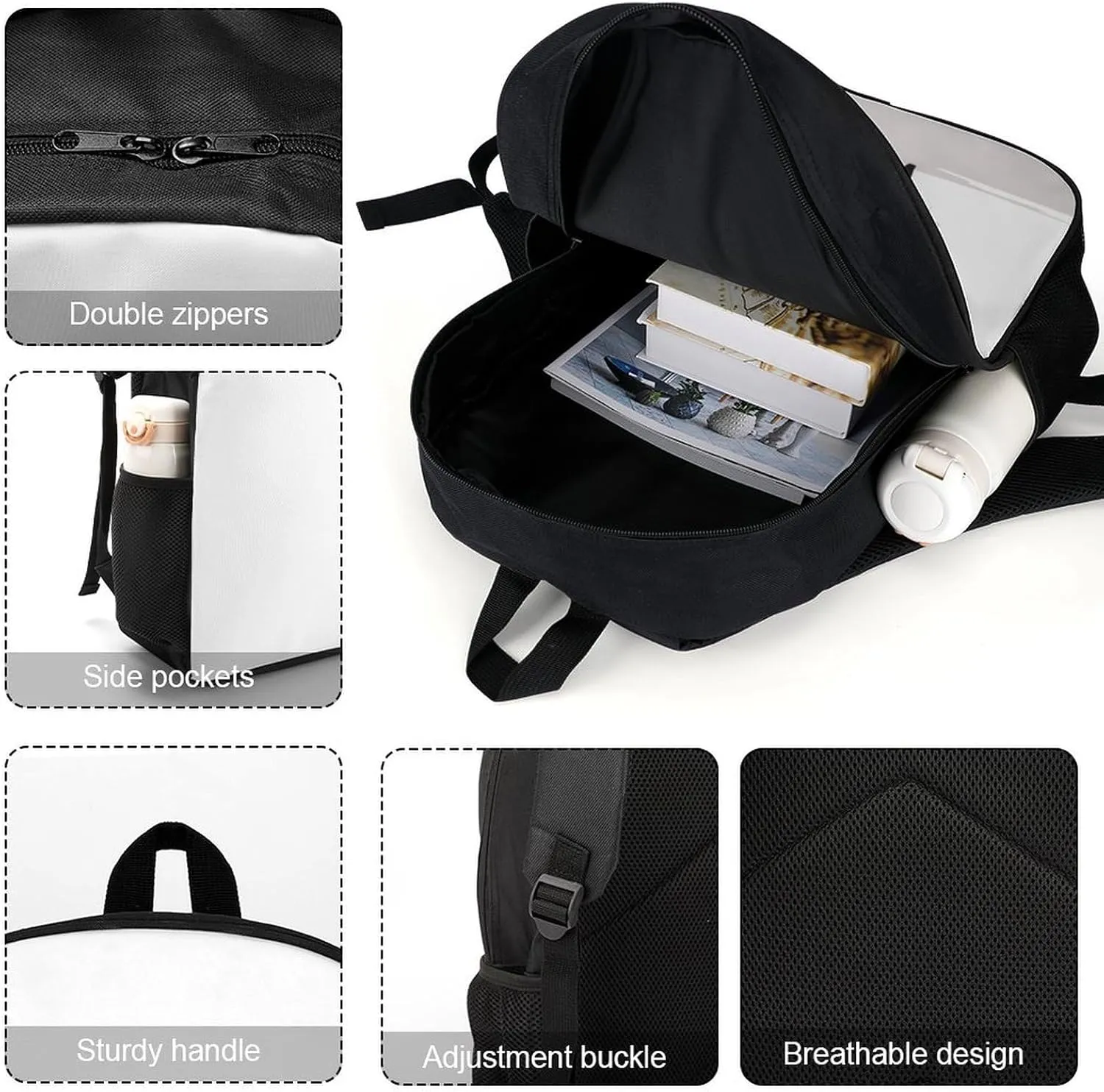 Laptop Backpack for Men 17 Inch A Dancer Work Casual Backpack Lightweight Travel Shoulder Bag