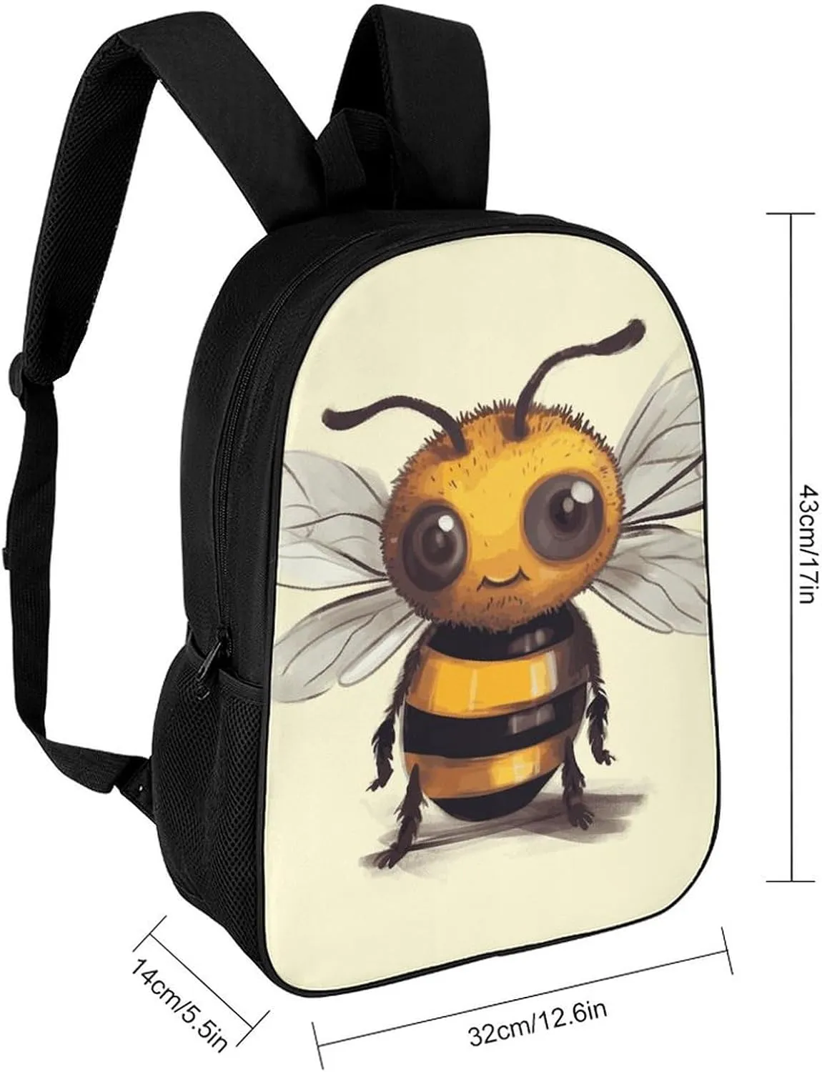 Laptop Backpack for Men 17 Inch Cute Animal Work Casual Backpack Lightweight Travel Shoulder Bag