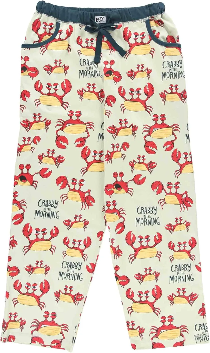 Lazy One Pajamas for Women, Cute Ocean Pajama Pants and Top Separates
