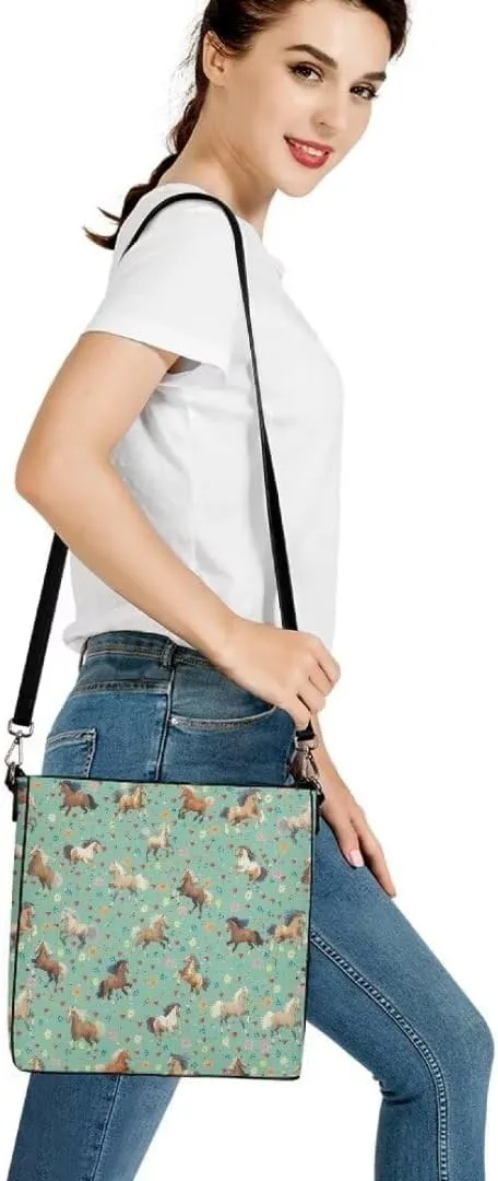 Leather Bucket Bag for Women Soft Tote Bag Crossbody Handbag Travel Shopping Business Work Casual Tote with Pockets