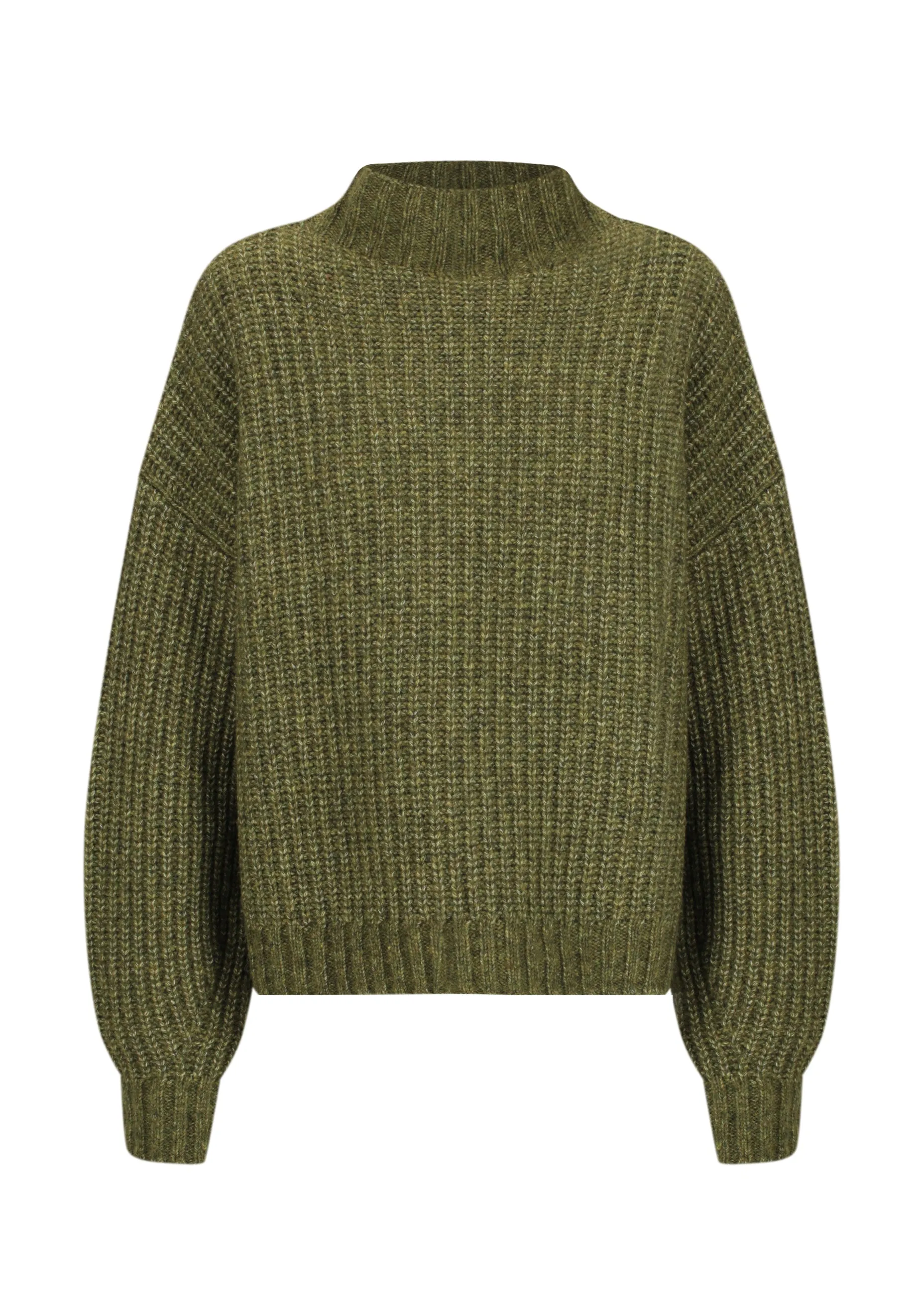 Lola Knit Pullover_Forest