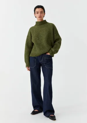 Lola Knit Pullover_Forest