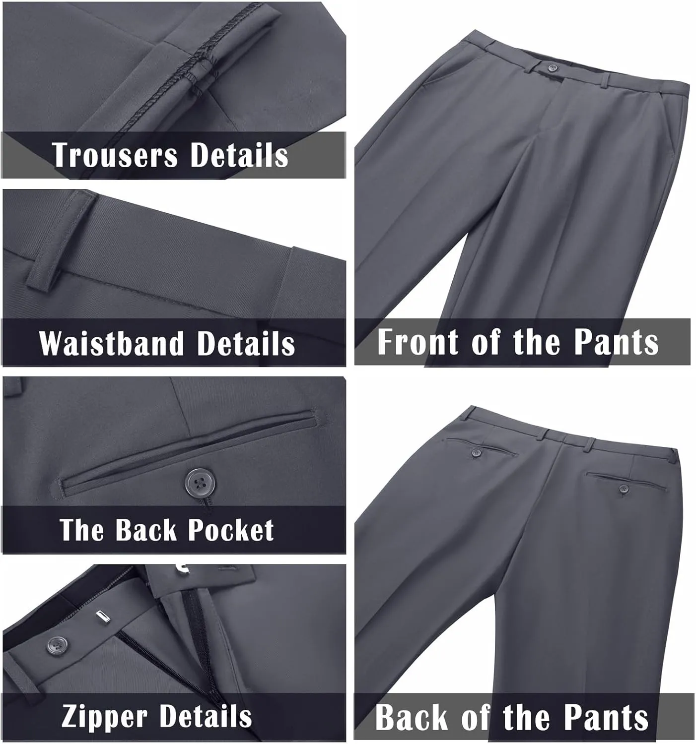 Men Suit 2 Piece Groomsmen Tuxedo Prom Blazer Slim Fit Suits Two Button Wedding Dress Jacket Pants Set with Tie
