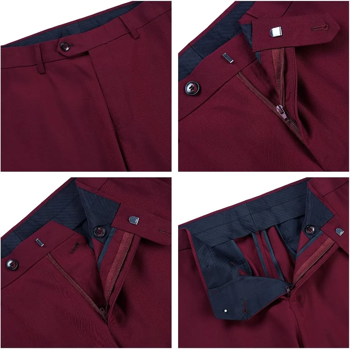 Mens Suits Regular Fit 3 Piece Tuxedo Blazer Jacket Vest Pants Formal Suit Set for Men Wedding Prom Casual