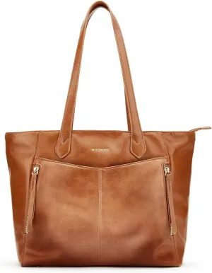 Missnine Tote Bag for Women with Zipper, Leather Purse and Handbags, Ladies Top-handle Shoulder Bags for Work, Casual, Travel