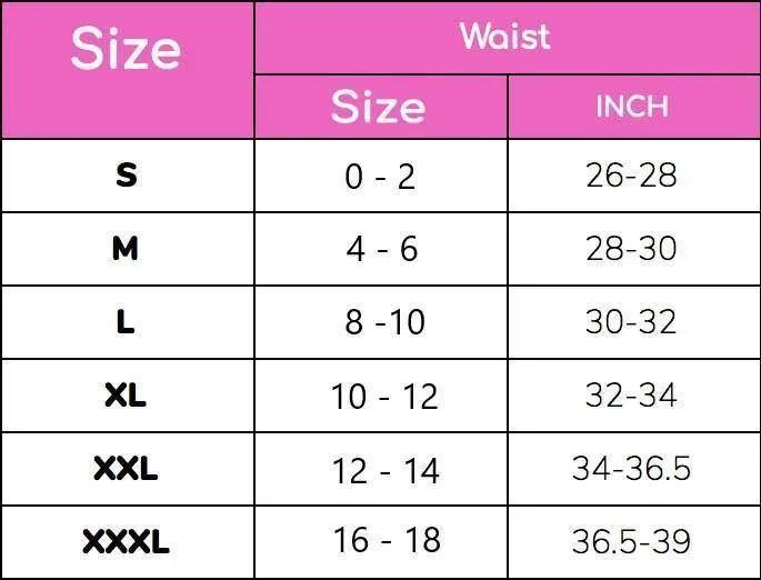 Neoprene Waist Trainer Compression Sauna Sweat Fitness Velcro & Zipper