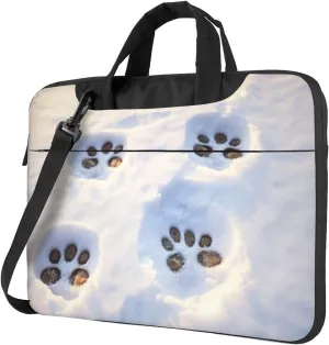 Pawprint Print Work Casual Office Laptop Shoulder Messenger Bag 13 inch 14 inch 15.6 inch