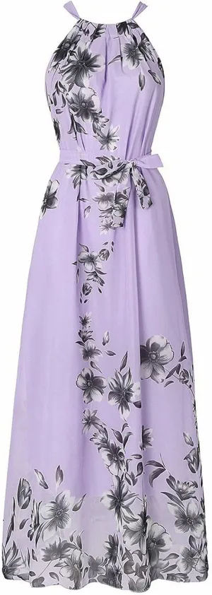 PTOLOCIF Women's Summer Bohemian Print Chiffon Women's Striped Elegant Short Sleeve Wear to Work Casual Pencil Dress with