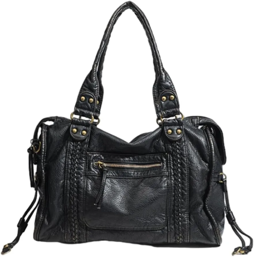 Retro Punk Hobo Purses for Women Stylish Tote Bag Ladies Crossbody Bag Y2k Shoulder Bag Satchel for Travel Work Casual 2025