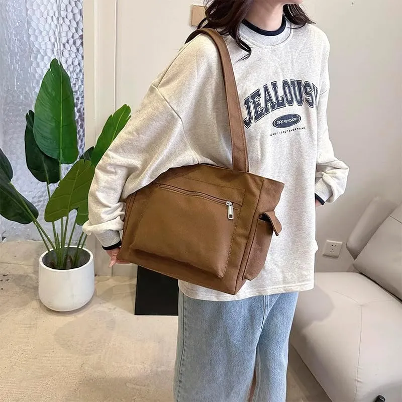 Retro Shoulder Bag Hobo Bags Womens Purses and Handbags Tote Bag for Women Work Casual Shopping Tote Purse Handbag