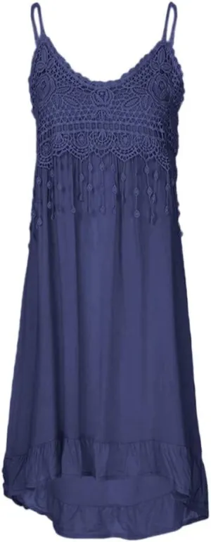 Summer Dresses for Women 2024 Sleeveless Strappy Party Formal Dress Summer Beach Loose Fit Flowy Maxi Sundress