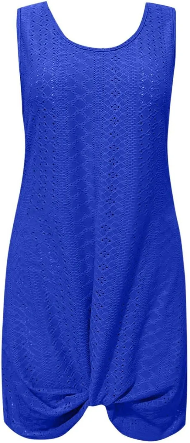 Sundresses for Women 2025 Summer Boho Halter Deep V Neck Shundress Patchwork Mini Dresses Going Out Short Dress