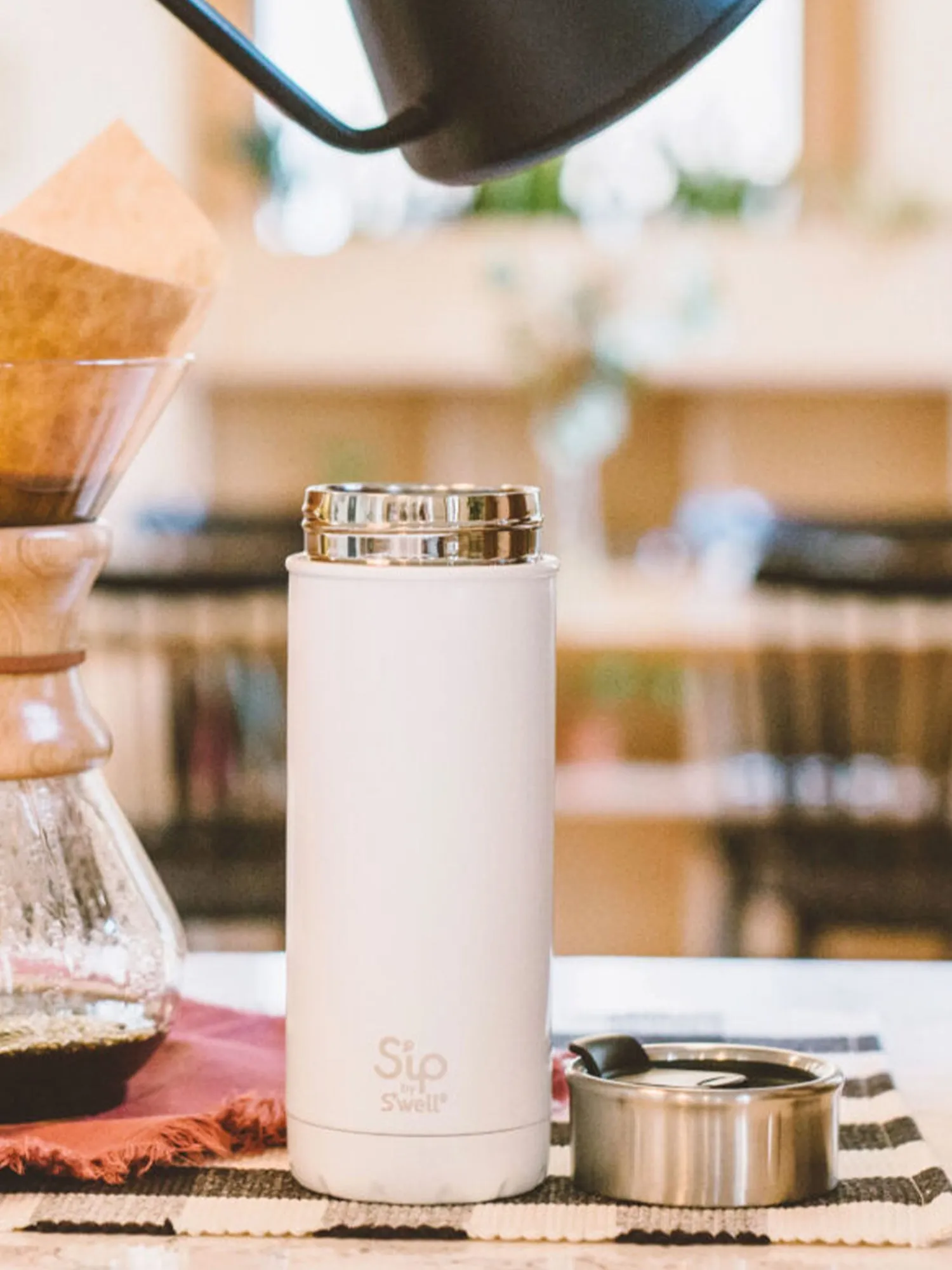 S'well Travel Mug 16oz, Flat White
