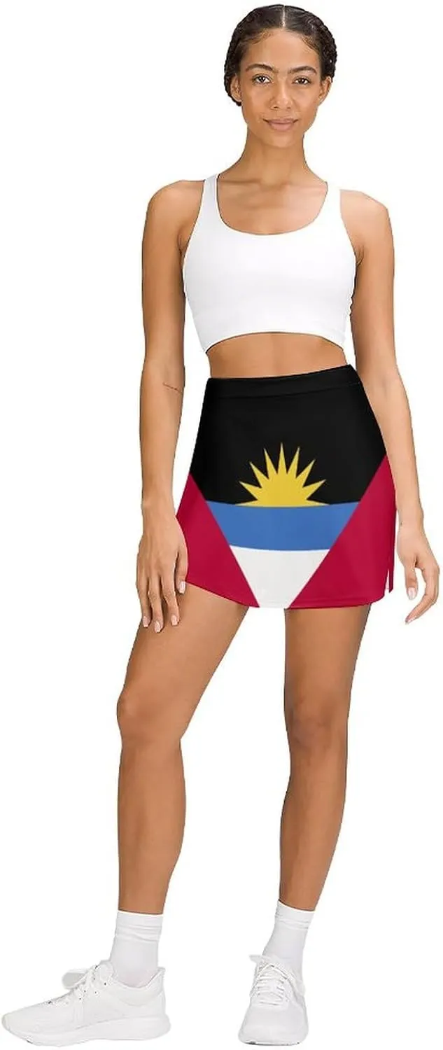 TAIZIYEAH Korean Flag Tennis Skirts for Women Athletic Golf Skorts Business