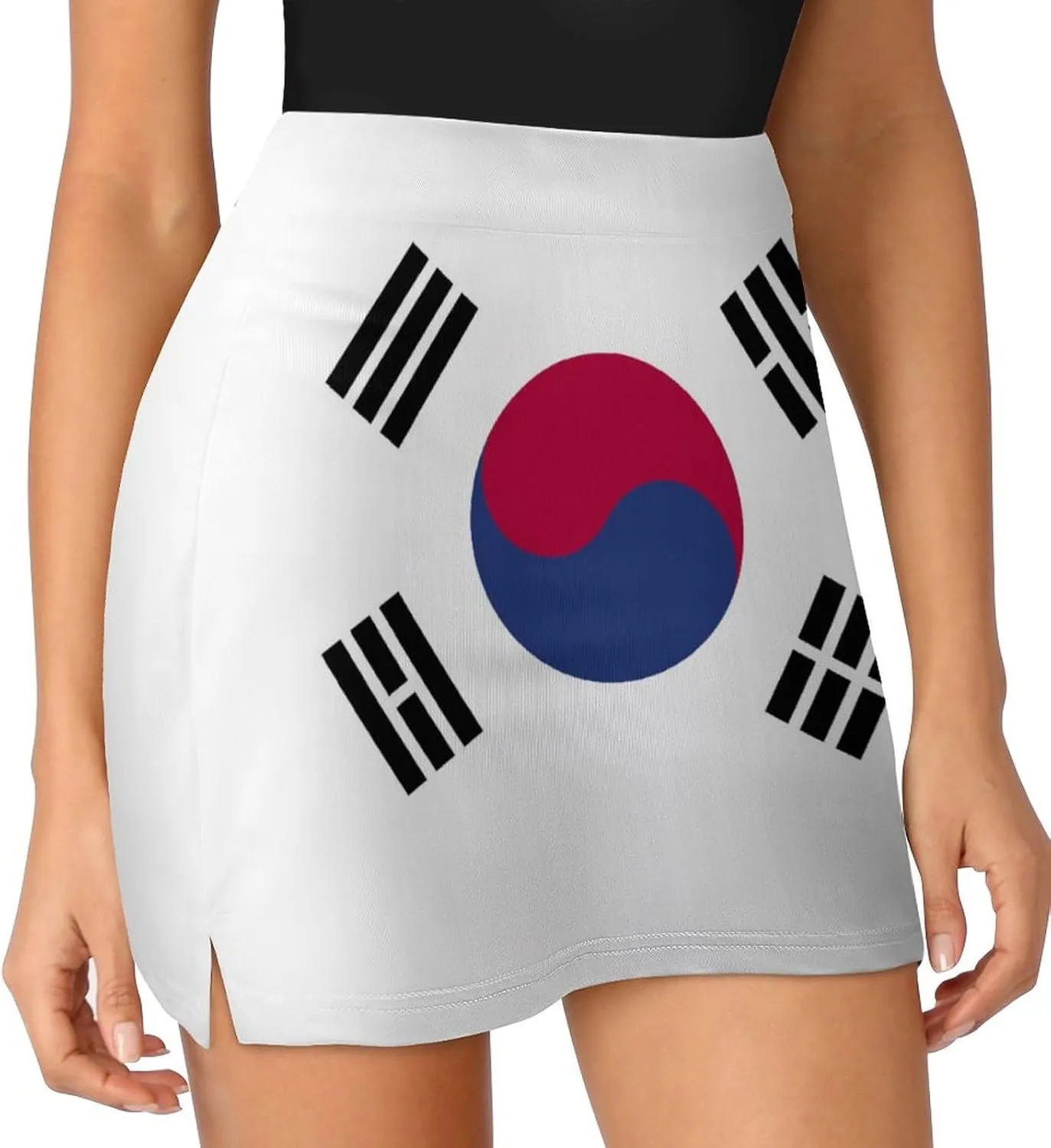 TAIZIYEAH Korean Flag Tennis Skirts for Women Athletic Golf Skorts Business
