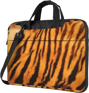 Tiger Striped Pattern Print Work Casual Office Laptop Shoulder Messenger Bag 13 inch 14 inch 15.6 inch