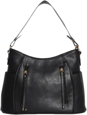 Tote Bag for Women Fashion PU Leather Hobo Shoulder Bags with Zipper for Work, Casual, Travel