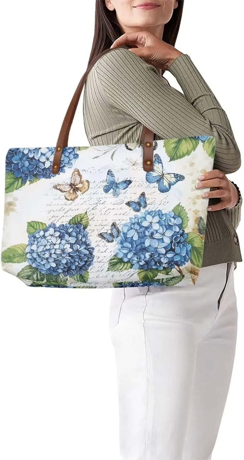 Tote Bag for Women Leather Purse and Handbags Ladies Top-handle Shoulder Bags for Work, Casual, Travel