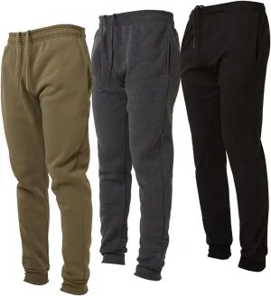 Ultra Performance 3 Pack Mens Joggers Mens Athletic Sweatpants with Pockets for Men, Small - 3X