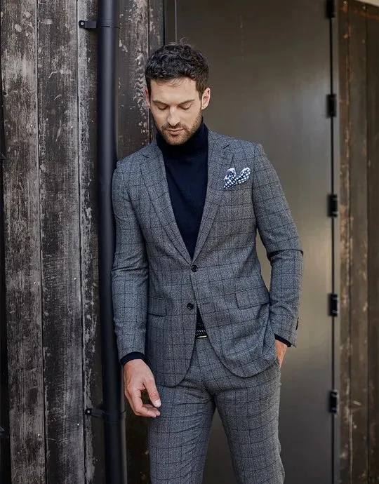 Wanaka Roll Neck Merino - Navy