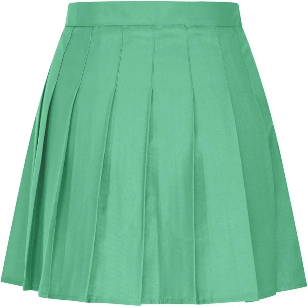 Women Pleated Skirt High Waisted Athletic Golf Tennis Skorts with Shorts Solid Color Fashion Prom Homecoming Skirts
