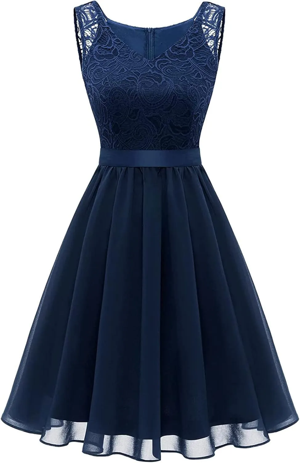 Women's Bridesmaid Dress 2024 Short Prom Dress Ruffle Wedding Guest Cocktail Dress Lace Floral Homecoming Dresses